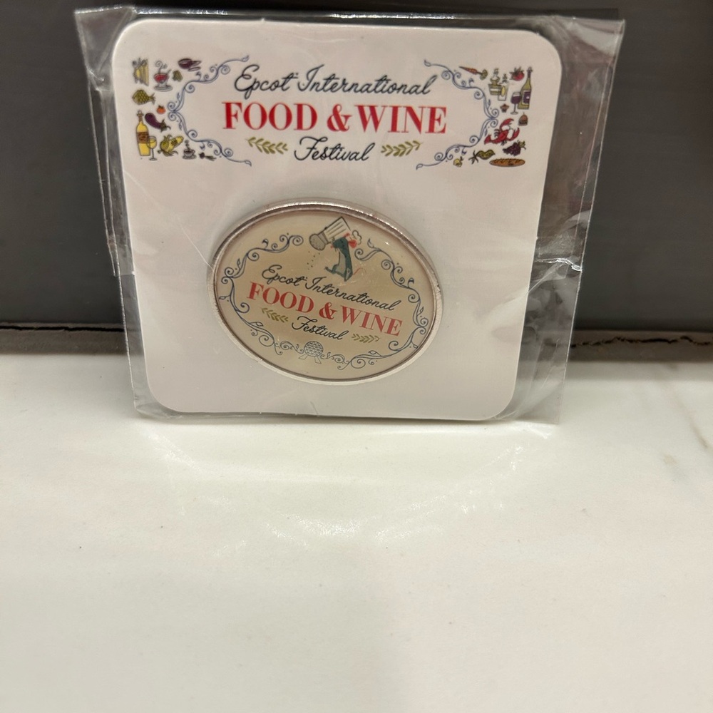 Authentic NEW unopened Disney Pin Epcot International Food & Wine Festival